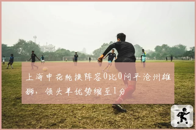 上海申花轮换阵容0比0闷平沧州雄狮，领头羊优势缩至1分